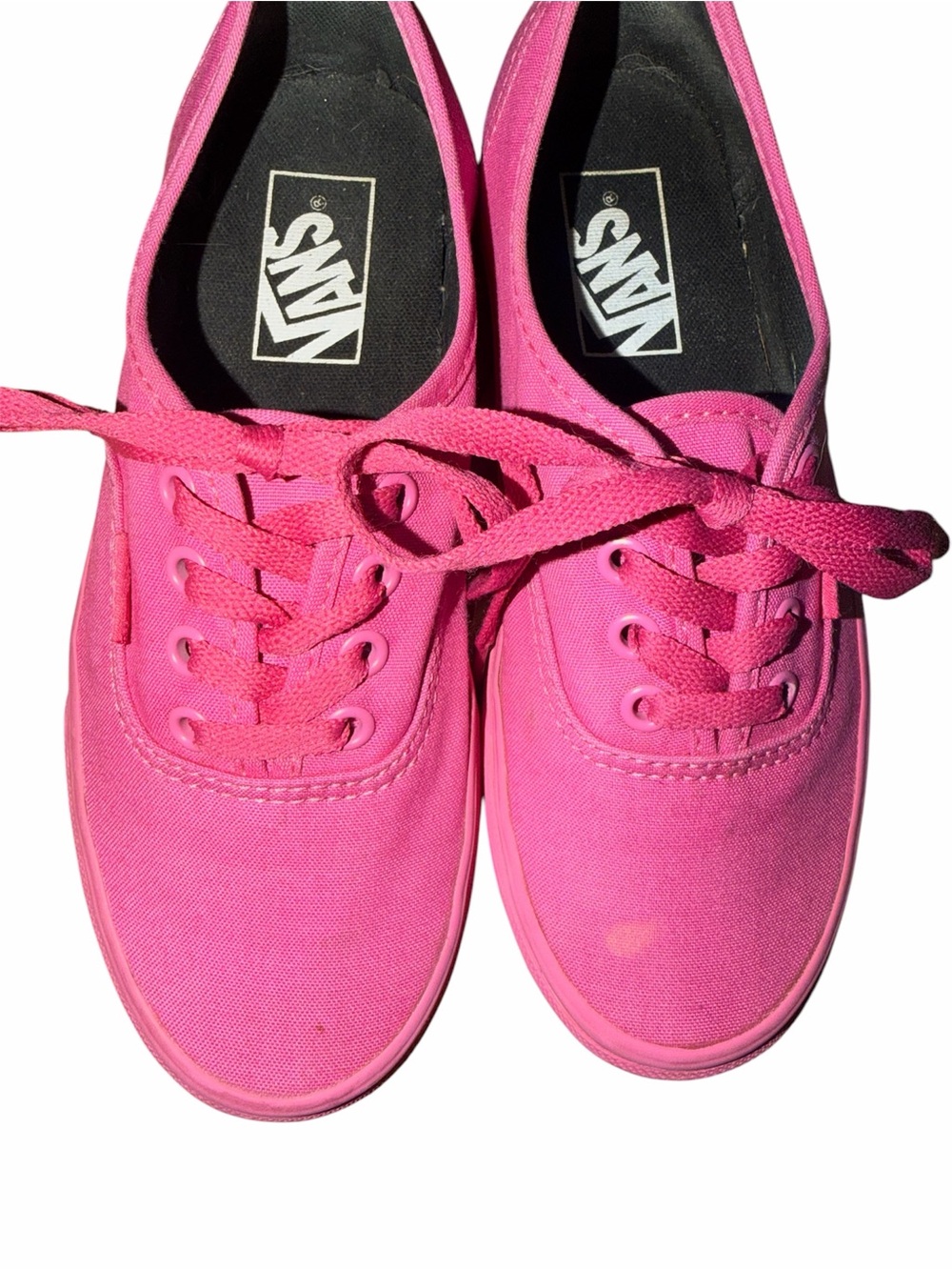 Vans Pink Low-Top Canvas Sneaker - Picture 5 of 6